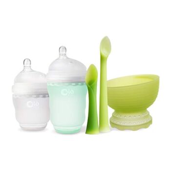 Olababy Essential Feeding Gift Set (Mint) | The Storepaperoomates Retail Market - Fast Affordable Shopping