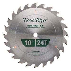 WoodRiver Heavy Duty Rip Saw Blade – 10″ – 5/8″ Bore