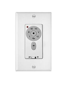Hinkley Wall Control 6 Speed DC, White
