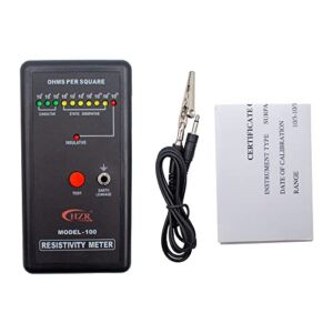 Surface Resistance Meter Resistivity Meter Anti-Static Detector Electrostatic Insulation Electrical Impedance Analyzer