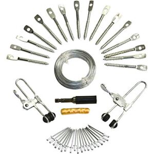 Ceiling Grid Install Kit,42 Pc,7 Parts