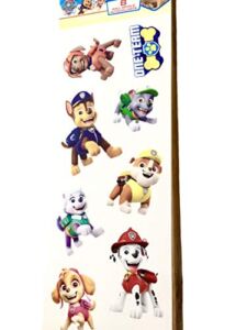 Paw Patrol Kids Room Removable Wall Decals – Set of 8 Decals
