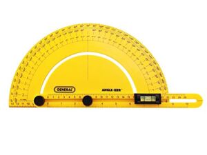 General Tools 736 Angle-Izer Angle Finder,3 in 1: Level, T-Square & Sliding Set Square