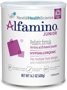 Alfamino Junior Jr Unflavored (1 case of 6 cans)