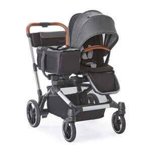 Contours Element Stroller – Side-by-Side Convertible Single-to-Double – Storm Grey