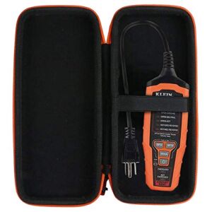 khanka Hard Travel Case replacement for Klein Tools RT310 AFCI/GFCI Circuit Outlet Device Tester