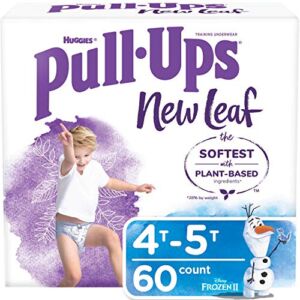 Pull-Ups New Leaf Boys’ Disney Frozen Potty Training Pants Training Underwear, 4T-5T, 60 Ct