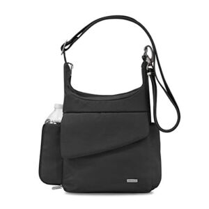 Travelon Women’s Anti-Theft Classic Messenger Bag, Black, One Size