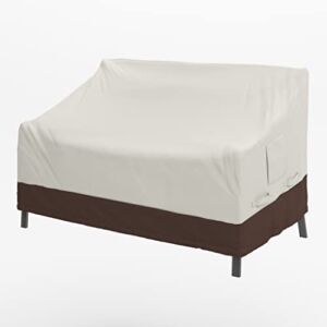 Amazon Basics 2-Seater Deep Lounge Sofa Outdoor Patio Furniture Cover