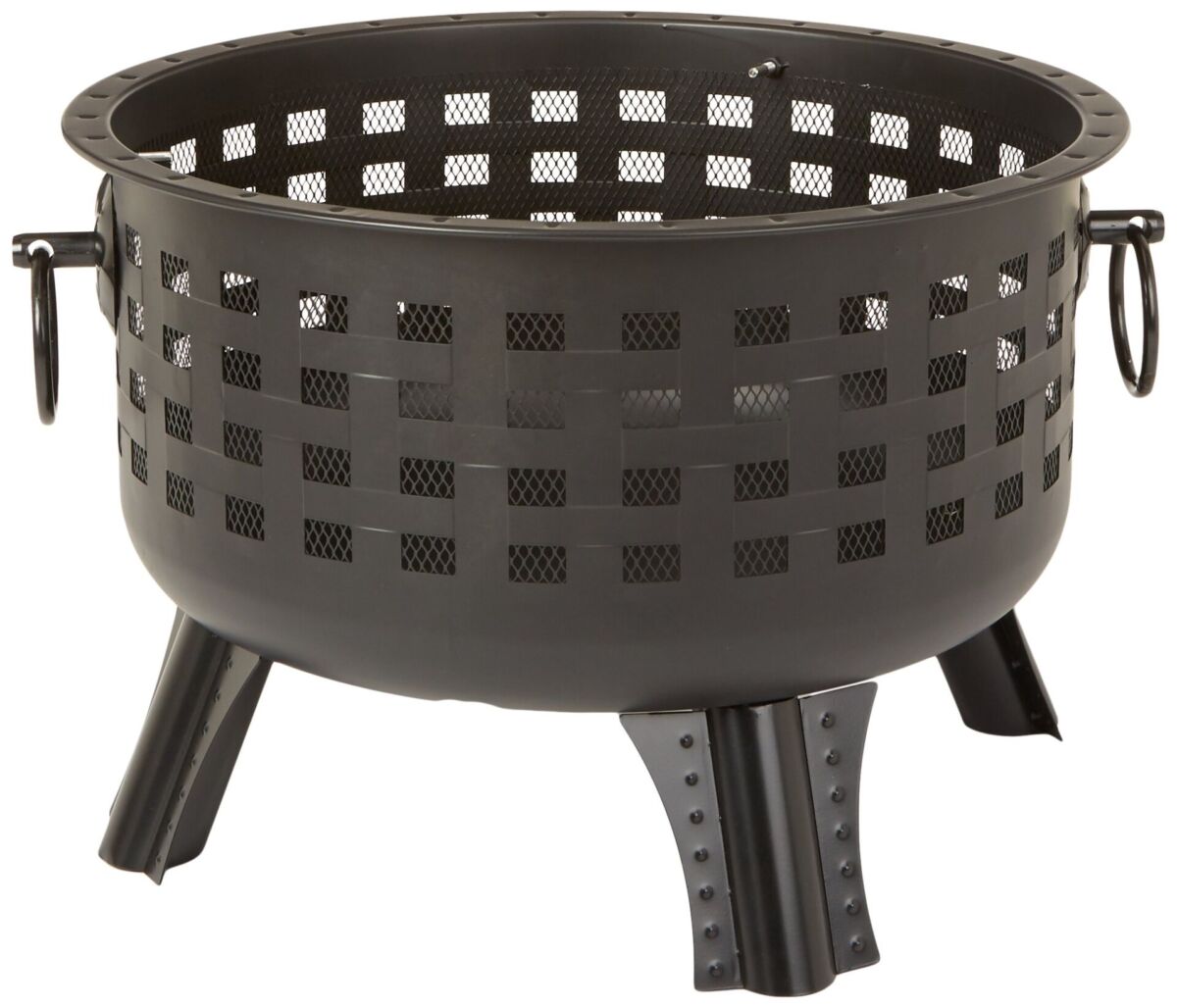 Amazon Basics 23.5 Inch Steel Lattice Fire Pit | The Storepaperoomates Retail Market - Fast Affordable Shopping