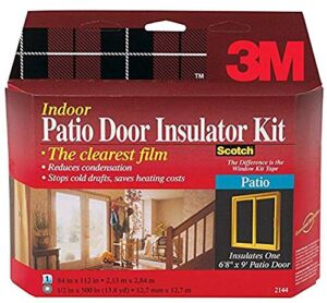 3M 2144W-6 Interior Patio Door Insulator Kit