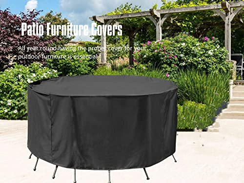 YoungBee Patio Furniture Set Covers,Rectangular/Square Patio Table Cover Waterproof, Windproof, Upgraded Tear-Resistant 420D Oxford Large Outdoor Furniture Covers (62*28inch) | The Storepaperoomates Retail Market - Fast Affordable Shopping