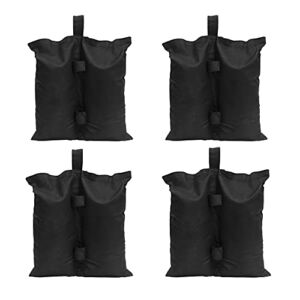 Misscat Canopy Weights Set of 4, Sand Bags for Canopy Legs, Tent Weights for Legs, Heavy Duty Gazebo Weights Sandbags for Patio Umbrella Base, Outdoor Pop Up Tent, Sun Shelter, Pool Ladder