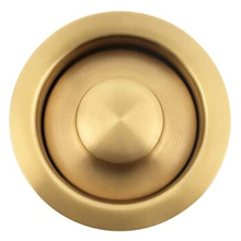 LQS Kitchen Sink Garbage Disposal Flange and Sink Stopper, fit 3-1/2 Inch Standard Sink Drain Hole Color Golden | The Storepaperoomates Retail Market - Fast Affordable Shopping