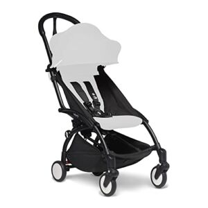 BABYZEN YOYO2 Stroller Frame, Black – Includes 5-Point Harness, Multi-Position Reclining Backrest, Canopy Extensions, Padded Shoulder Strap & Protective Storage Bag