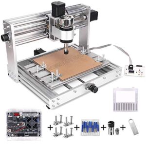 200W CNC Router Machine, 3018 Pro MAX CNC Wood Router 3 Axis CNC Engraving Milling Machine for Wood PCB Acrylic MDF Carving Cutting, GRBL Control