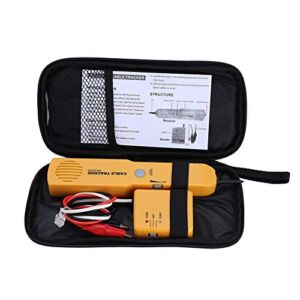 Cable Finder, Portable Network Cable Tester, Tone Generator Probe Tracer, Wire Tracker Network Tester kit