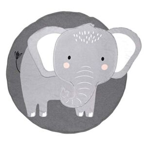 puseky 95cm Baby Play Mat Cute Elephant Baby Crawling Blanket Pad Home Decor
