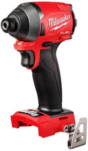 Milwaukee 2853-20 M18 FUEL 18-Volt Lithium-Ion Brushless Cordless 1/4 in. Hex Impact Driver (Tool-Only) (Renewed)