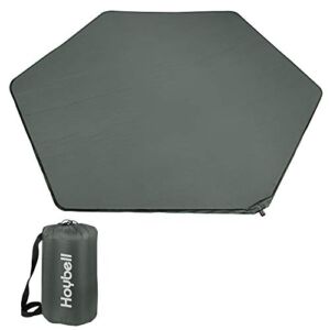 Hoybell Playpen Mattress, Compatible with Regalo My Play Play Yard, Self Inflatable Comfortable with Carry Case – Dark Grey