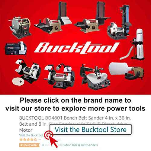 BUCKTOOL 1.2 HP Auto Start 750CFM Dust Collector with 3 Dust Collection Bag, 5.4 Cubic Bag Capacity and 5 PCS Reducer for Woodworking DC50 | The Storepaperoomates Retail Market - Fast Affordable Shopping