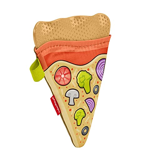 Fisher-Price Pizza Slice Teether, BPA-Free Silicone Baby Toy | The Storepaperoomates Retail Market - Fast Affordable Shopping