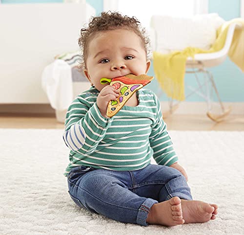 Fisher-Price Pizza Slice Teether, BPA-Free Silicone Baby Toy | The Storepaperoomates Retail Market - Fast Affordable Shopping