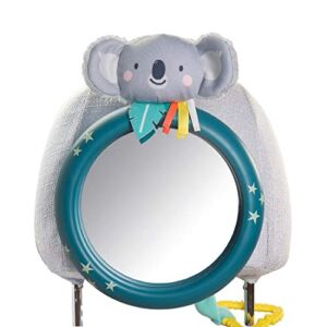 Taf Toys Koala Driver’s Baby Mirror for Back Seat View of Rear Facing Baby in Backseat Enables Easier Drive and Easier Parenting, Eye to Eye Contact with Baby While Driving