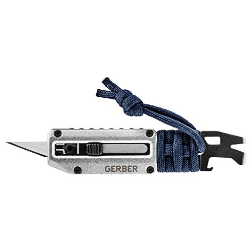 Gerber Gear 31-003741 Prybrid X, Pocket Knife with Utility Knife and Prybar, Urban Blue | The Storepaperoomates Retail Market - Fast Affordable Shopping
