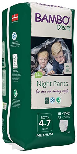 Bambo Nature Eco-Friendly Dreamy Night Pants, Boys 4-7 years, 60 Count (6 Packs of 10) | The Storepaperoomates Retail Market - Fast Affordable Shopping