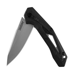 Kershaw Airlock Pocket Knife, 3″ 4Cr14 Steel Blade, SpeedSafe Assisted Folder Opening EDC, Discreet Pocketclip Carry