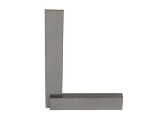 OMEX Machinist Steel Square 6″ | Precision Square Solid Industrial | 90 Right Angle Precision Ground Hardened Steel | 6 Inches / 150 MM