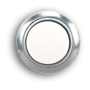 HEATHCO LLC SL-704-00 Wired LED Push Button, Silver