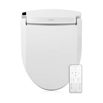 Brondell Swash Electronic Bidet Toilet Seat LE99, Fits Elongated Toilets, White – Lite-Touch Remote, Warm Air Dryer, Strong Wash Mode, Stainless-Steel Nozzle, Saved User Settings & Easy Installation | The Storepaperoomates Retail Market - Fast Affordable Shopping