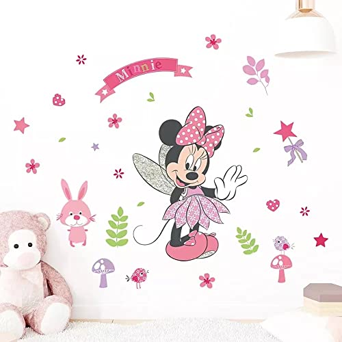 Minnie Mouse Wall Stickers Vinyl Decals Kids Girls Nursery Baby Room Decor | The Storepaperoomates Retail Market - Fast Affordable Shopping