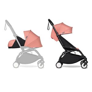 BABYZEN YOYO2 Stroller & 0+ Newborn Pack – Includes Black Frame, Ginger 6+ Color Pack & Ginger 0+ Newborn Pack – Suitable for Children Up to 48.5 Pounds