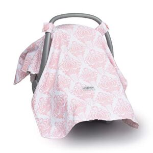 Angelina Single Cotton Minky Infant Car Seat Cover Baby Protection