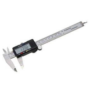 AMTAST Vernier Caliper Durable Stainless Steel Measuring Tool Scale Range 0 to 6 inch/150mm