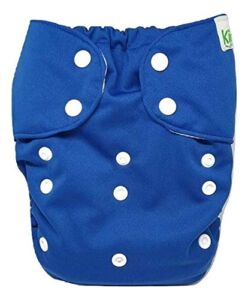 Kijani Baby XL Cloth Diaper Cover For Big Kids 30-70 Pounds (Royal Blue)