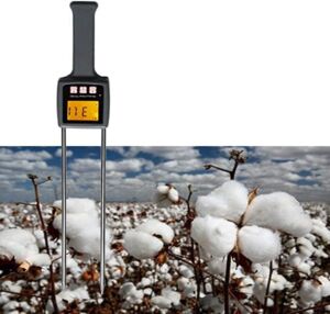 Cotton Moisture Meter Tester Detector Analyzer TK100C Measuring Range 5% to 40% for Cotton Seed-Cotton Cotton Bale