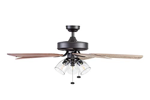 Prominence Home 51593 Saybrook Ceiling Fan, 52, espresso | The Storepaperoomates Retail Market - Fast Affordable Shopping
