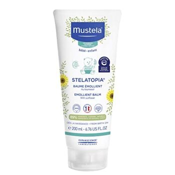 Mustela Stelatopia Eczema-Prone Skin Emollient Baby Balm – Rich Daily Balm with Natural Avocado & Sunflower Oil – Fragrance-Free – 6.76 fl. oz | The Storepaperoomates Retail Market - Fast Affordable Shopping
