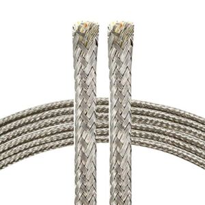 uxcell K-Type Thermocouple Wire 2 Core AWG 28 High Temperature Insulation 6.6ft