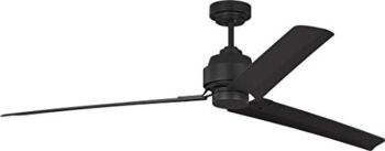 Monte Carlo 3ARR68MBK Arcade 68″ Ceiling Fan with Remote, 3 Blades, Midnight Black | The Storepaperoomates Retail Market - Fast Affordable Shopping
