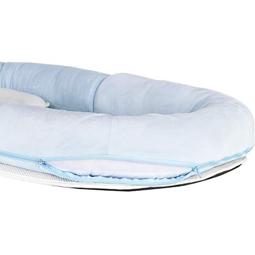 Dream On Me Portable Cozy Lounger, Blue | The Storepaperoomates Retail Market - Fast Affordable Shopping