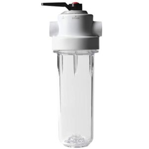 AO Smith Whole House Water Sediment Filter – Valve-in-Head Single-Stage Filtration System – NSF Certified – AO-WH-PREV