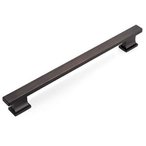 10 Pack – Cosmas 702-192ORB Oil Rubbed Bronze Contemporary Cabinet Hardware Handle Pull – 7-1/2″ Inch (192mm) Hole Centers