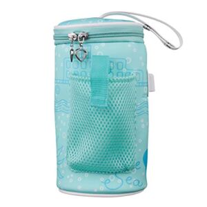 AOZBZ Baby Bottle Warmer Bag Portable USB Heating Intelligent Warm Breast Milk Insulated Tote Bag