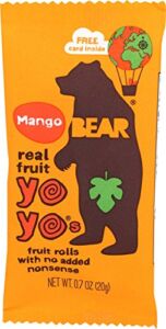 Bear Fruit Roll Mango Single, 0.7 oz
