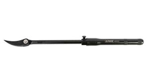 ARES 46000-13.3-Inch to 18.5-Inch Extendable Indexing Pry Bar – 14-Position Adjustable Angle Head – High Strength Chrome Vanadium Steel